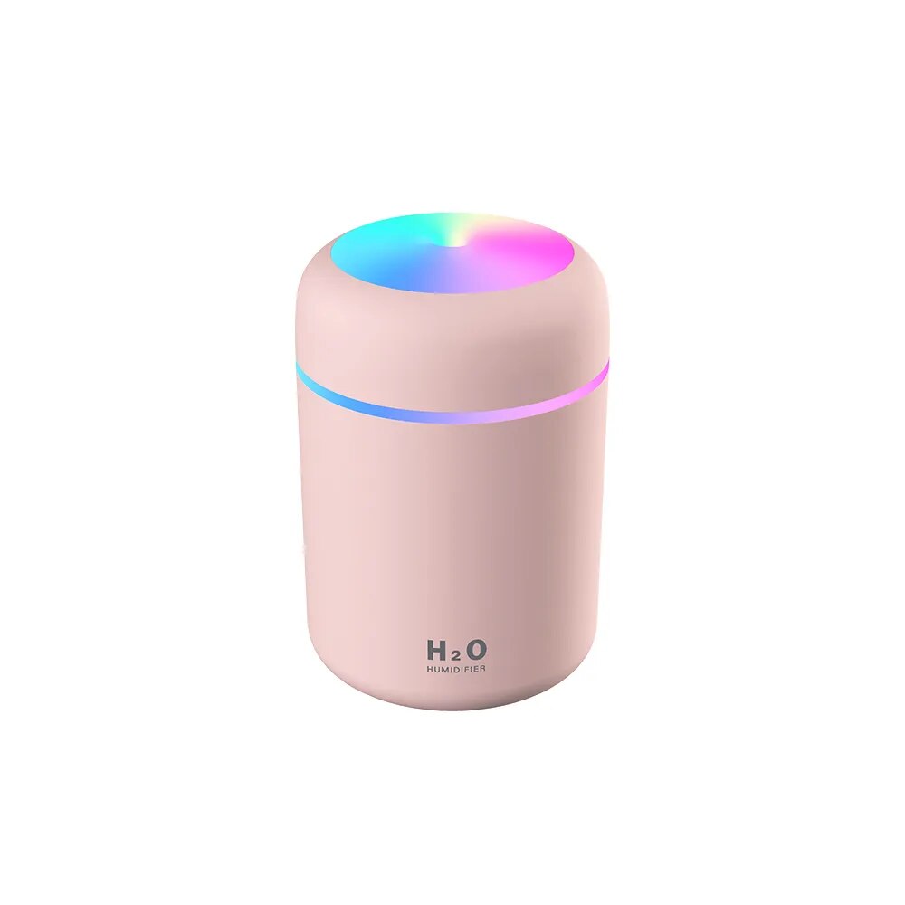 H2O Air Humidifier Portable Mini USB Aroma Diffuser With Cool Mist For Bedroom