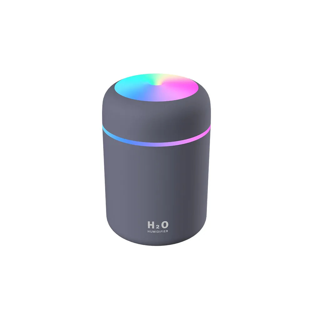 H2O Air Humidifier Portable Mini USB Aroma Diffuser With Cool Mist For Bedroom