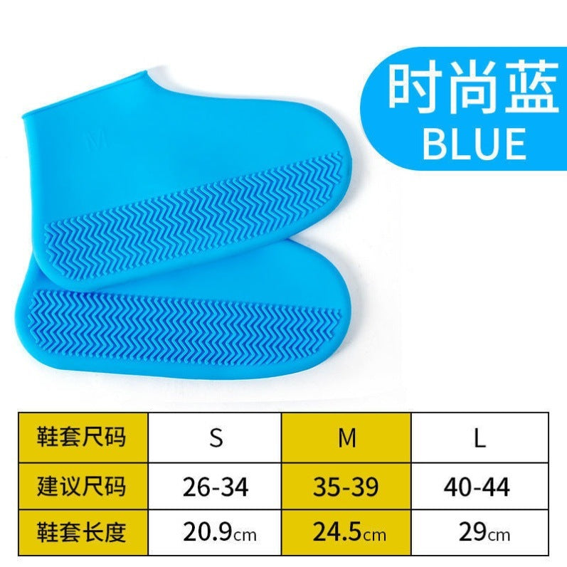 Rain Shoe Covers For Men And Women Outdoor Waterproof And Non-slip Thickened
