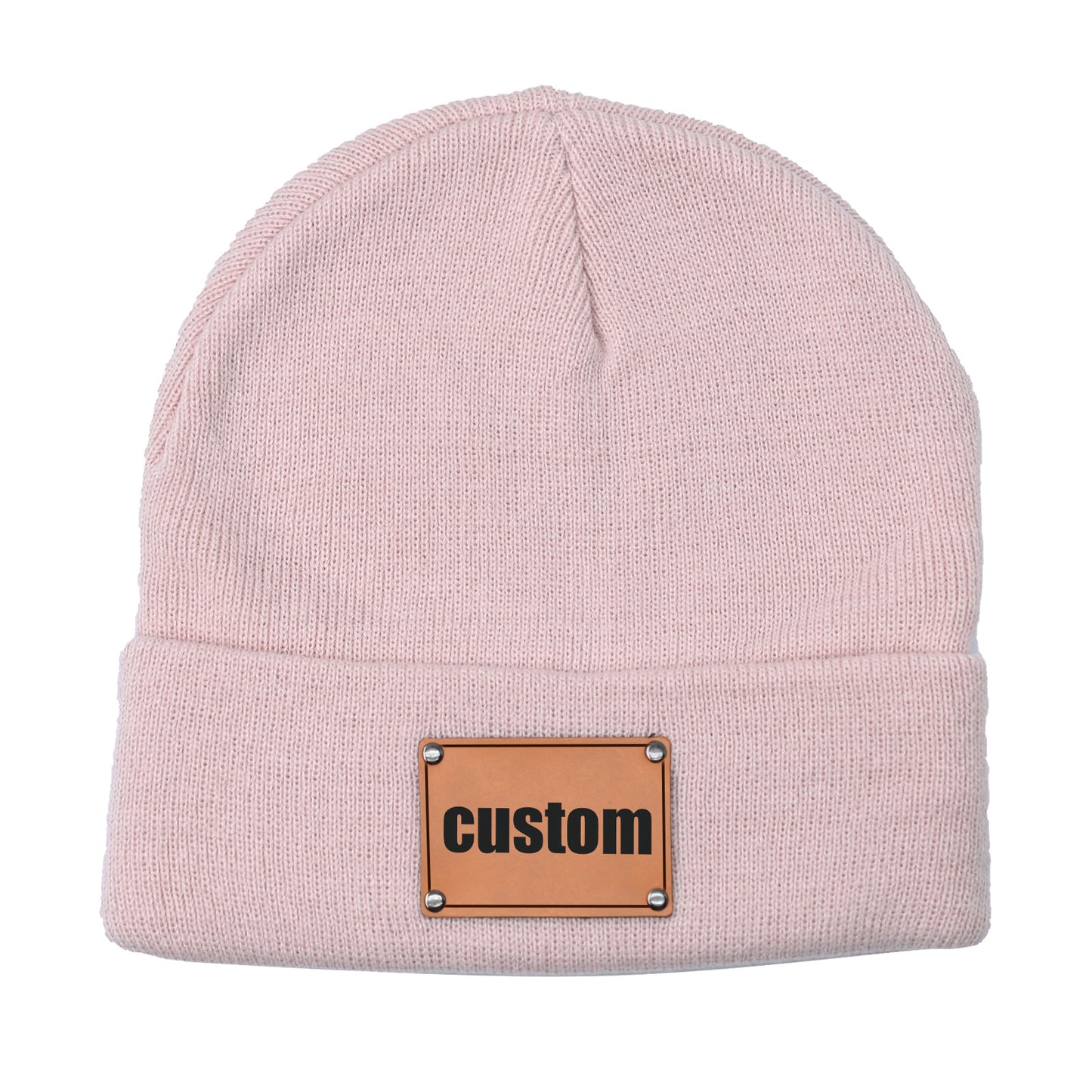 Engraved Beanie, Knitted Baby Beanie For Toddlers Boys Girls Adults
