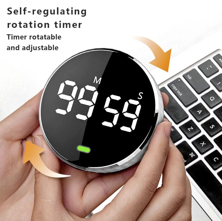 New Kitchen Timer Children&#039;s Time Manager Time Countdown Baking Timer