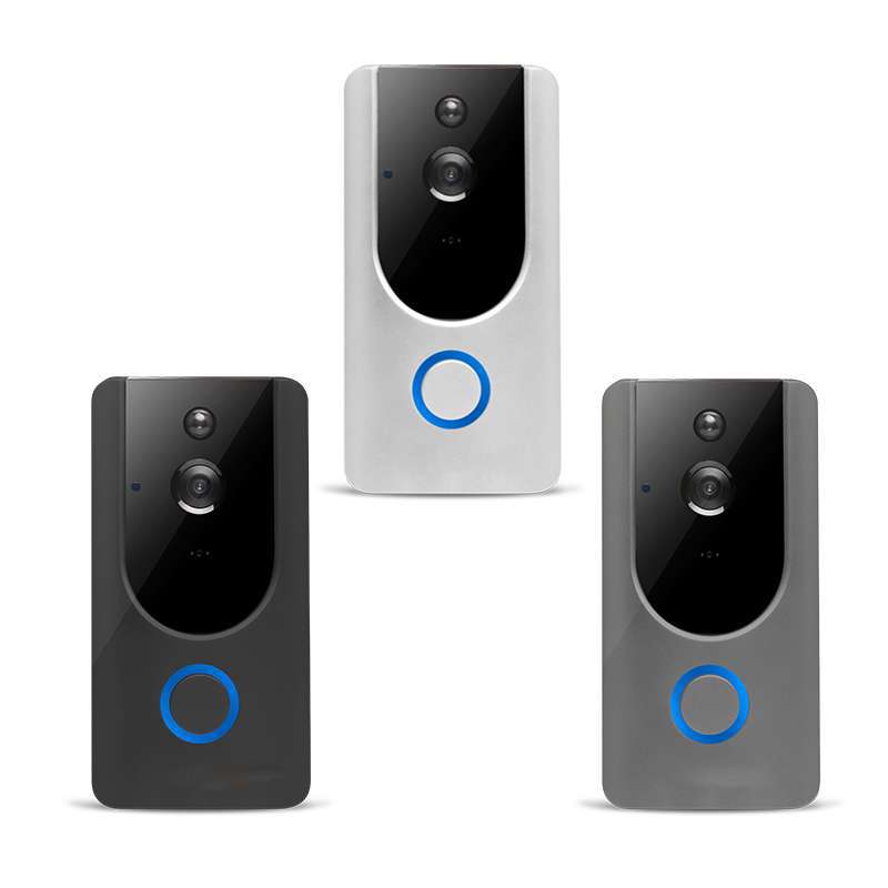 M2 Smart WIFI Doorbell APP, Visual Voice Intercom, Remote Unlimited Distance Smart Home Surveillance Camera